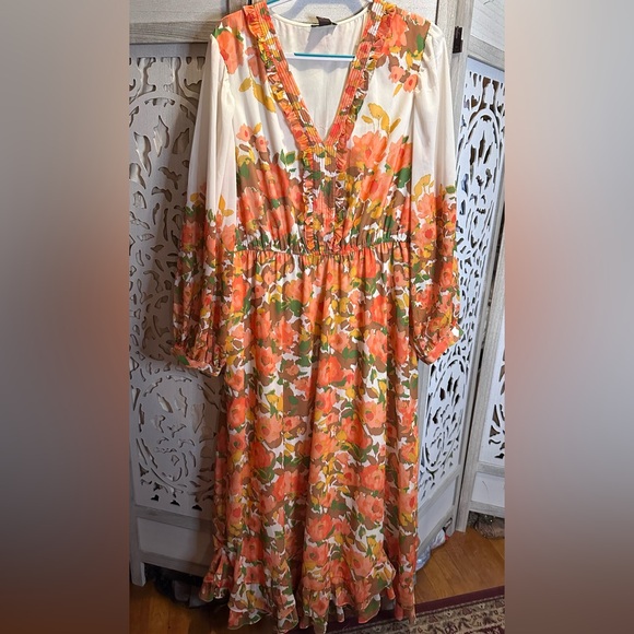 Anthropologie x Veneet Bahl Long Sleeve Dress - Picture 5 of 8